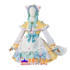 画像1: 学園アイドルマスター Gakuen IDOLM@STER 藤田ことね（ふじた ことね）コスプレ衣装 abccos製 「受注生産」 (1)