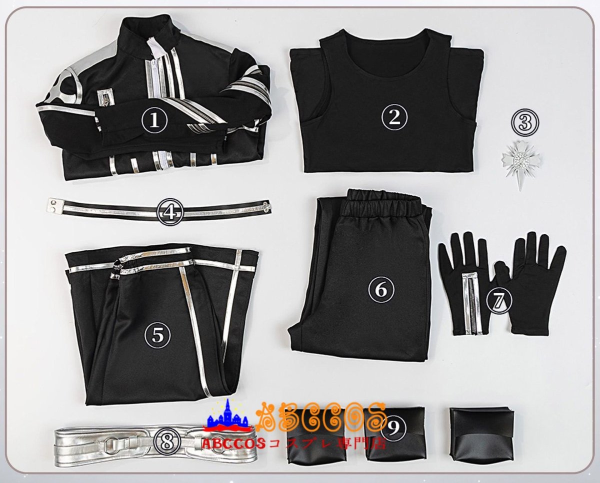 画像12: 【売り切れ即終】D.Gray-man ディーグレイマン アレン・ウォーカー Allen コスプレ衣装 abccos製 「受注生産」 (12)