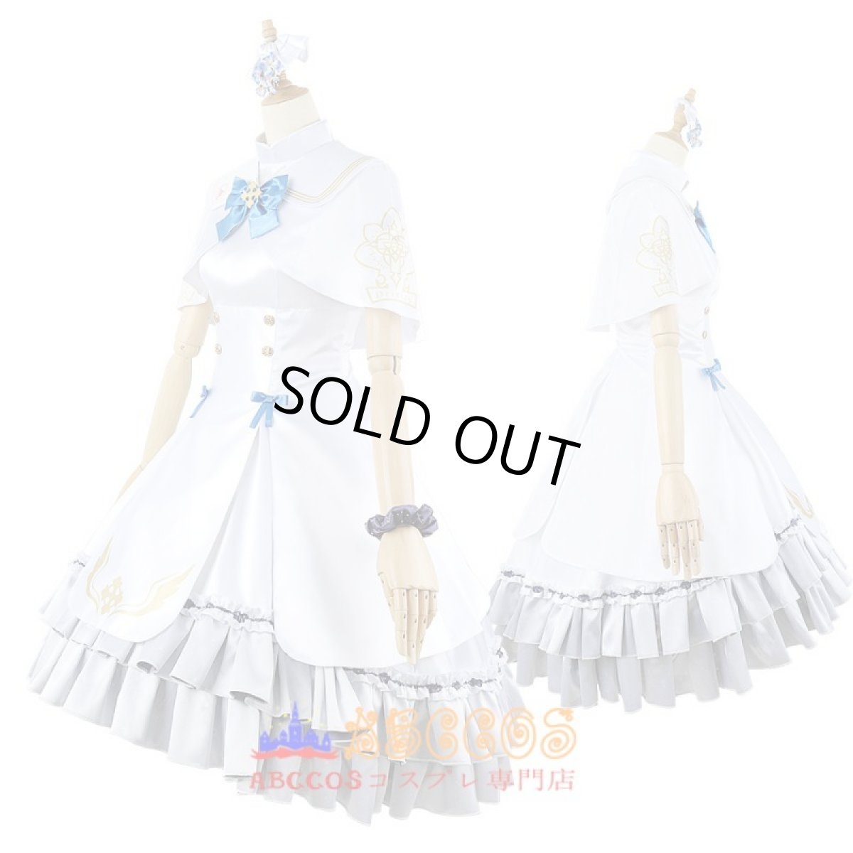 画像4: ブルーアーカイブ-Blue Archive- 聖園ミカ（みその ミカ） コスプレ衣装 abccos製 「受注生産」 (4)