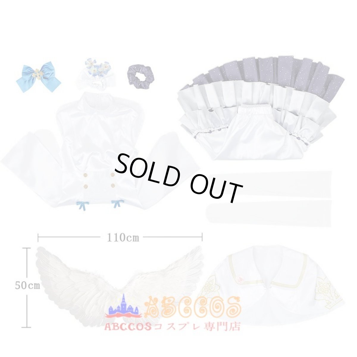 画像7: ブルーアーカイブ-Blue Archive- 聖園ミカ（みその ミカ） コスプレ衣装 abccos製 「受注生産」 (7)