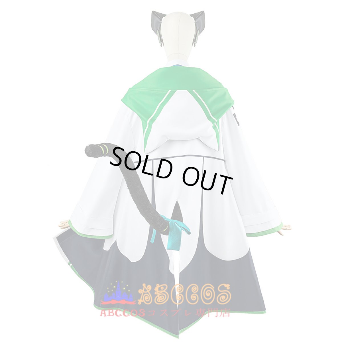 画像3: ブルーアーカイブ-Blue Archive- 才羽ミドリ（さいば ミドリ） コスプレ衣装 abccos製 「受注生産」 (3)