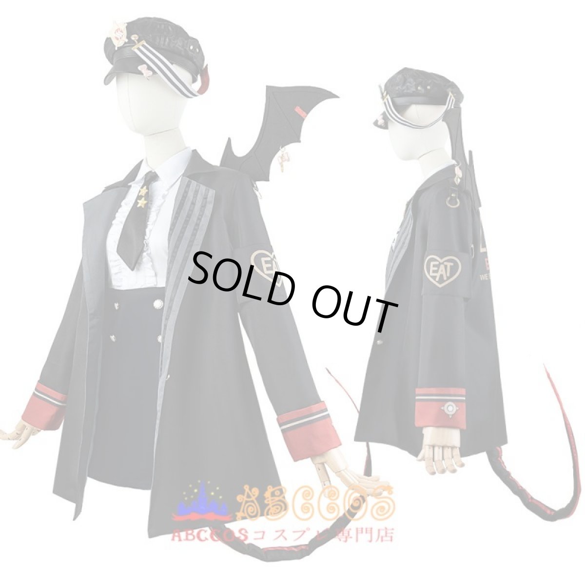 画像3: ブルーアーカイブ-Blue Archive- 黒舘 ハルナ（くろだて ハルナ） コスプレ衣装 abccos製 「受注生産」 (3)