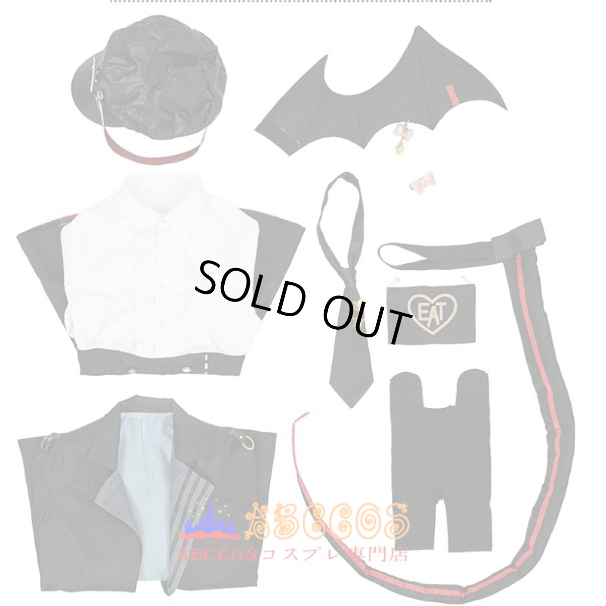 画像7: ブルーアーカイブ-Blue Archive- 黒舘 ハルナ（くろだて ハルナ） コスプレ衣装 abccos製 「受注生産」 (7)