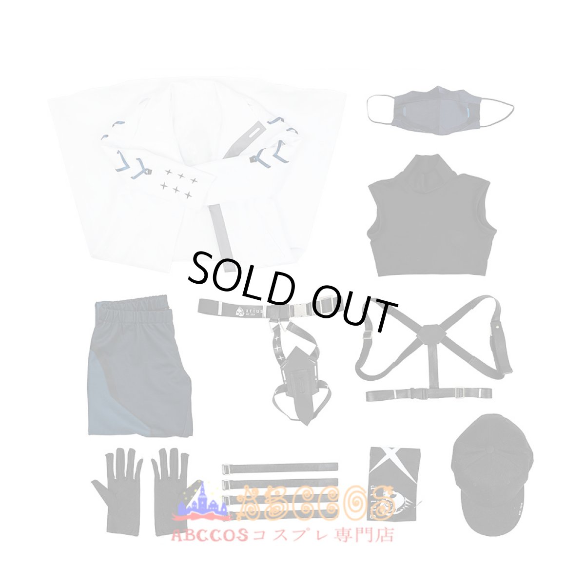 画像7: ブルーアーカイブ-Blue Archive- 錠前サオリ（じょうまえ サオリ） コスプレ衣装 abccos製 「受注生産」 (7)