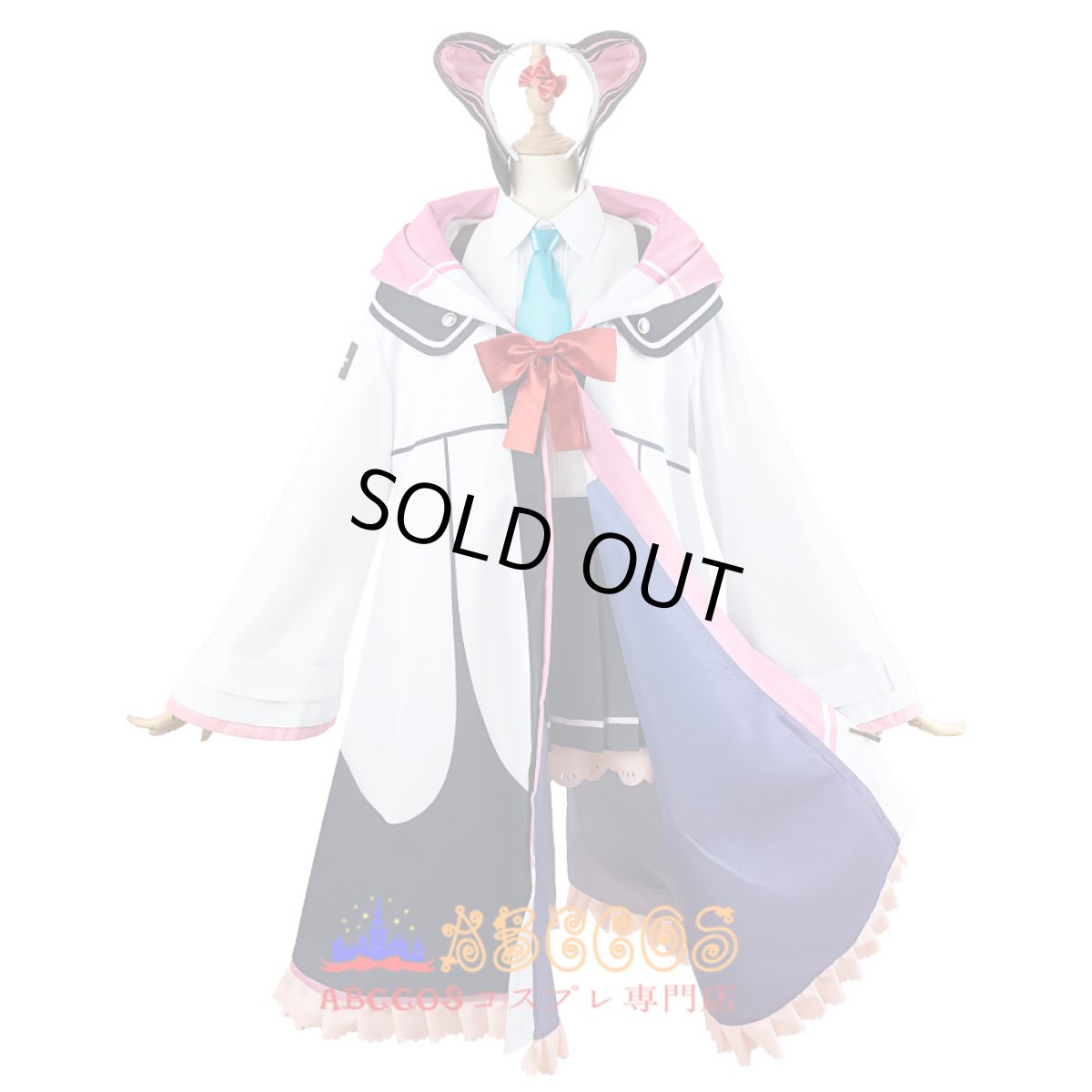 画像1: ブルーアーカイブ-Blue Archive- 才羽モモイ（さいば モモイ）コスプレ衣装 abccos製 「受注生産」 (1)