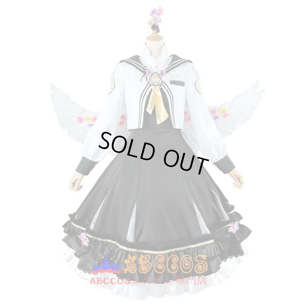 画像1: ブルーアーカイブ-Blue Archive- 白洲アズサ（しらす アズサ） コスプレ衣装 abccos製 「受注生産」 (1)