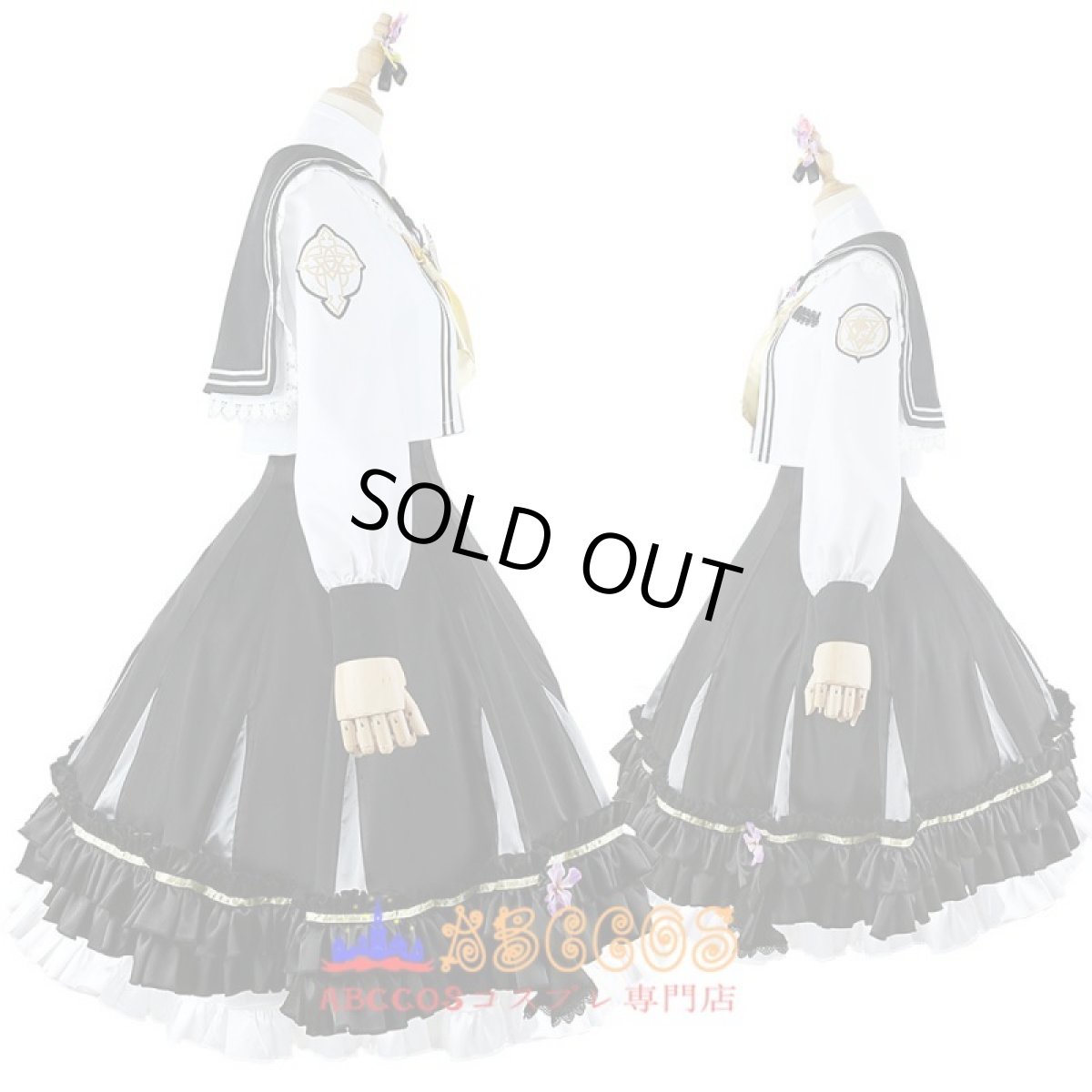 画像3: ブルーアーカイブ-Blue Archive- 白洲アズサ（しらす アズサ） コスプレ衣装 abccos製 「受注生産」 (3)