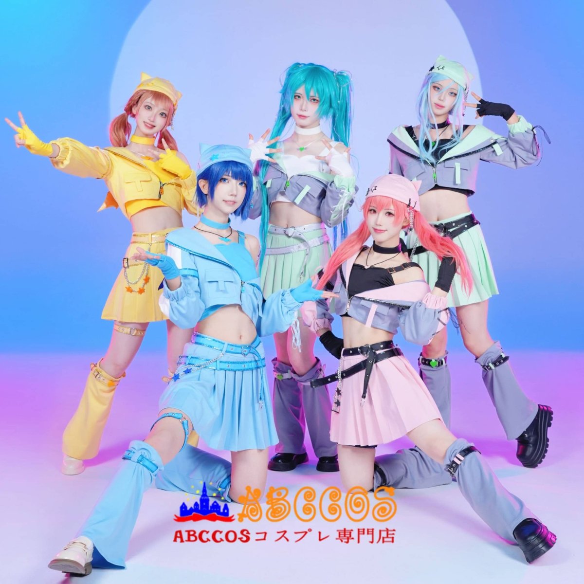 画像17: プロジェクトセカイ カラフルステージ! feat. 初音ミク 花里 みのり/桃井 愛莉/桐谷 遥/暁山 瑞希 コスプレ衣装 abccos製 「受注生産」 (17)