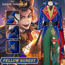 画像10: ディズニーツイステッドワンダーランド ハロウィン Fellow_Honest フェロー・オネスト コスプレ衣装 abccos製 「受注生産」 (10)