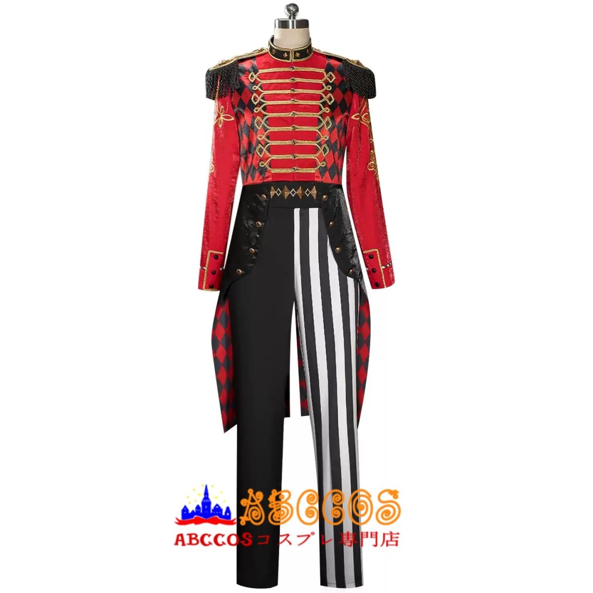 画像1: ディズニーツイステッドワンダーランド ハロウィン Cater_Diamond ケイト・ダイヤモンド コスプレ衣装 abccos製 「受注生産」 (1)