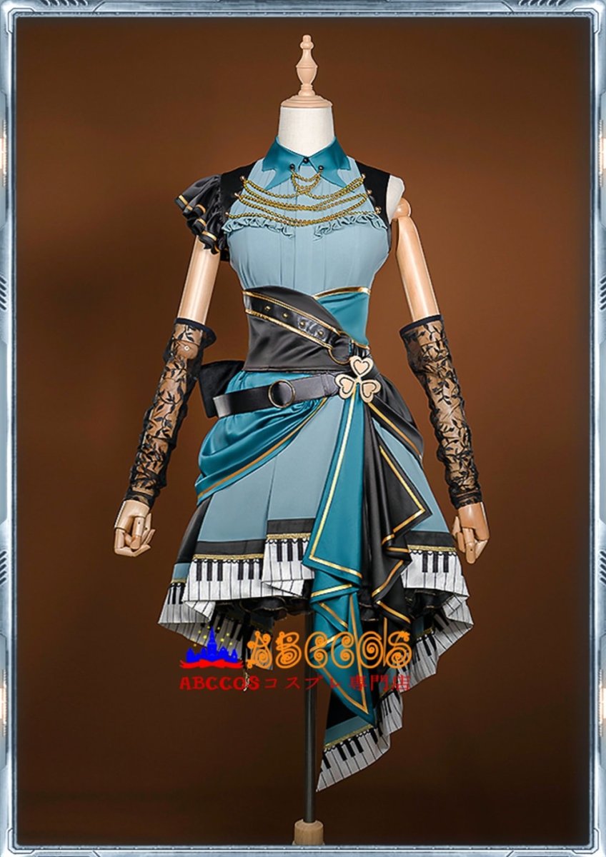 画像2: プロジェクトセカイ カラフルステージ! feat. 初音ミク 日野森志歩（ひのもり しほ）コスプレ衣装 abccos製 「受注生産」 (2)