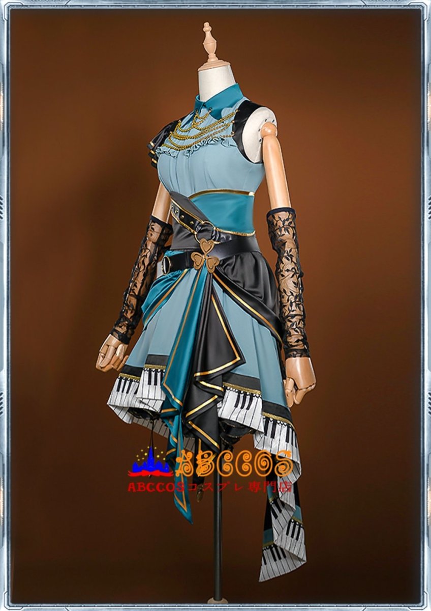 画像4: プロジェクトセカイ カラフルステージ! feat. 初音ミク 日野森志歩（ひのもり しほ）コスプレ衣装 abccos製 「受注生産」 (4)