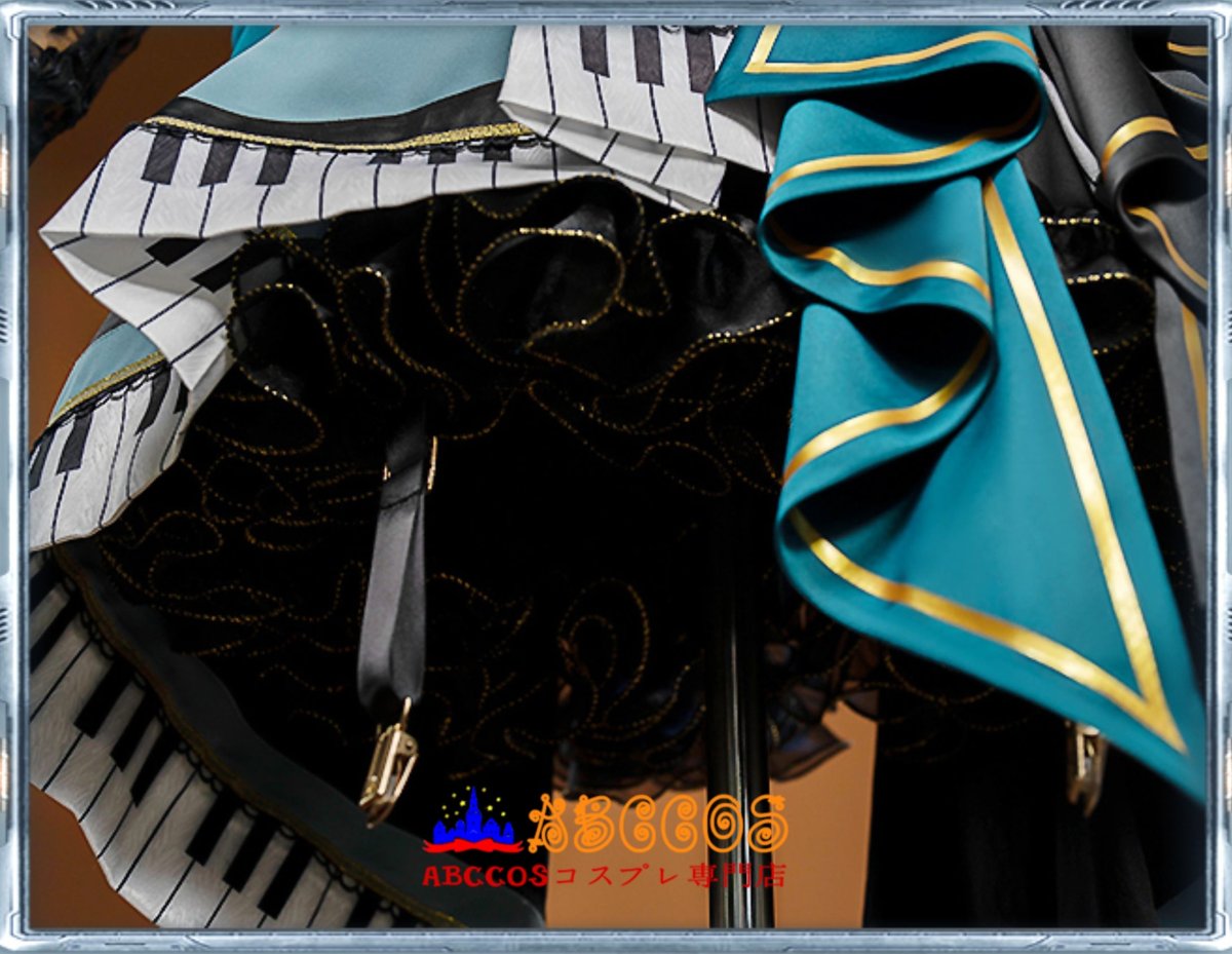 画像8: プロジェクトセカイ カラフルステージ! feat. 初音ミク 日野森志歩（ひのもり しほ）コスプレ衣装 abccos製 「受注生産」 (8)