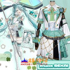 画像6: プロジェクトセカイ カラフルステージ！ feat. 初音ミク プロジェクトセカイ 5th Anniversary 感謝祭 初音ミク（はつね みく）コスプレ衣装 abccos製 「受注生産」 (6)