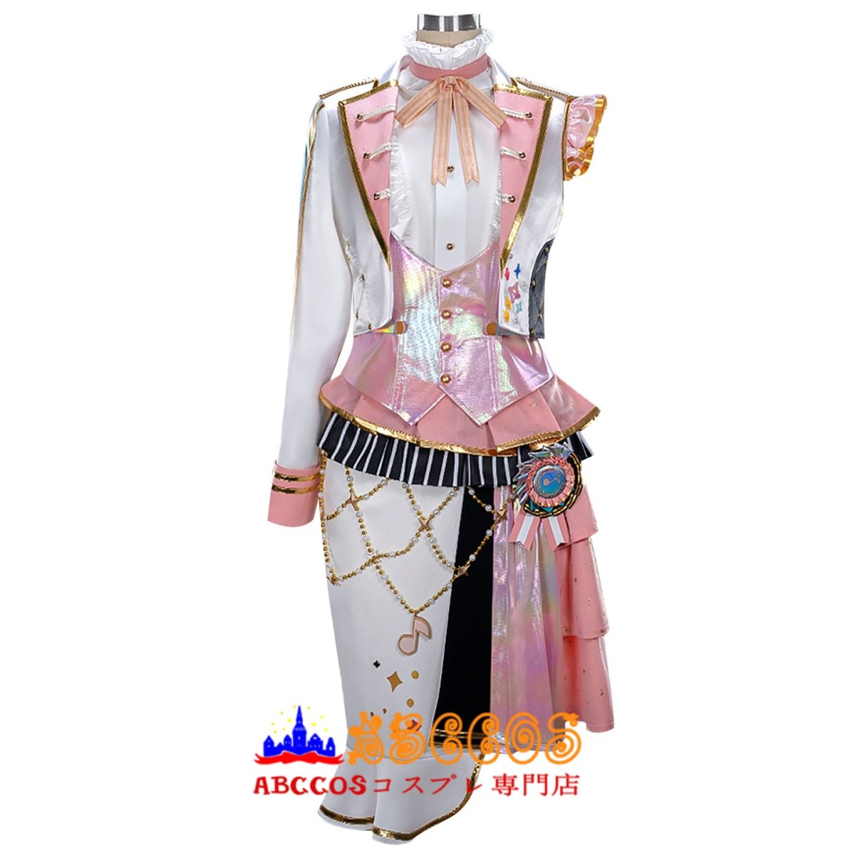 画像1: プロジェクトセカイ カラフルステージ！ feat. 初音ミク プロジェクトセカイ 5th Anniversary 感謝祭 巡音ルカ（めぐりね ルカ）コスプレ衣装 abccos製 「受注生産」 (1)