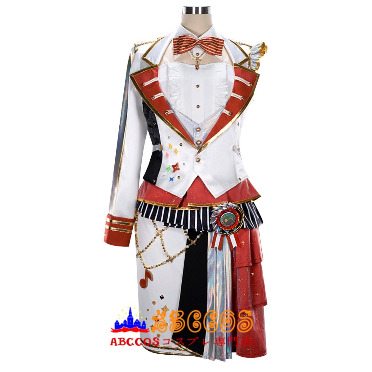 画像1: プロジェクトセカイ カラフルステージ！ feat. 初音ミク プロジェクトセカイ 5th Anniversary 感謝祭 MEIKO（メイコ、めいこ）コスプレ衣装 abccos製 「受注生産」 (1)