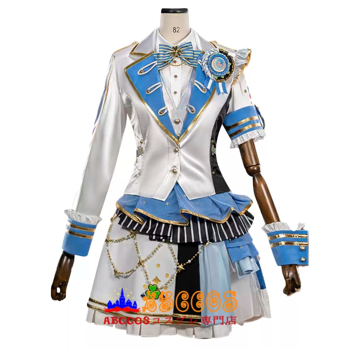 画像1: プロジェクトセカイ カラフルステージ！ feat. 初音ミク プロジェクトセカイ 5th Anniversary 感謝祭 桐谷遥（きりたに はるか）コスプレ衣装 abccos製 「受注生産」 (1)