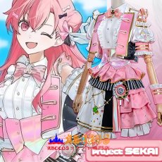 画像7: プロジェクトセカイ カラフルステージ！ feat. 初音ミク プロジェクトセカイ 5th Anniversary 感謝祭 桃井愛莉（ももい あいり）コスプレ衣装 abccos製 「受注生産」 (7)