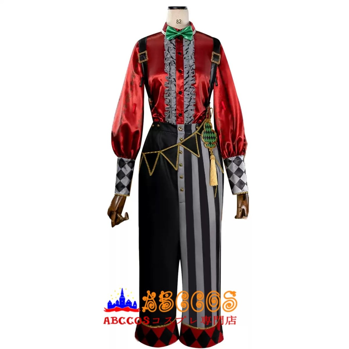 画像1: ディズニーツイステッドワンダーランド トレイ・クロバー Trey Clover コスプレ衣装 abccos製 「受注生産」 (1)