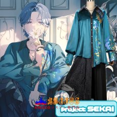 画像6: プロジェクトセカイ カラフルステージ！ feat. 初音ミク 青柳冬弥（あおやぎ とうや）コスプレ衣装 abccos製 「受注生産」 (6)