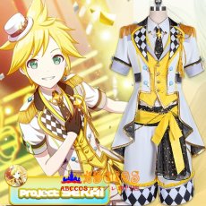 画像4: プロジェクトセカイ カラフルステージ！ feat. 初音ミク More More Jump 鏡音レン /Kagamine Len コスプレ衣装 abccos製 「受注生産」 (4)