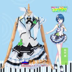 画像5: プロジェクトセカイ カラフルステージ! feat. 初音ミク MORE MORE JUMP VTuber 桐谷遥（きりたに はるか）花里みのり（はなさと みのり）桃井愛莉（ももい あいり）日野森雫（ひのもり しずく）コスプレ衣装 abccos製 「受注生産」 (5)