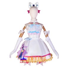 画像1: ひろがるスカイ！プリキュア 虹ヶ丘ましろ（にじがおか ましろ） コスプレ衣装 abccos製 「受注生産」 (1)