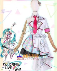 画像13: プロジェクトセカイ カラフルステージ！ feat.初音ミク Journey ワンピース コスプレ衣装 abccos製 「受注生産」 (13)