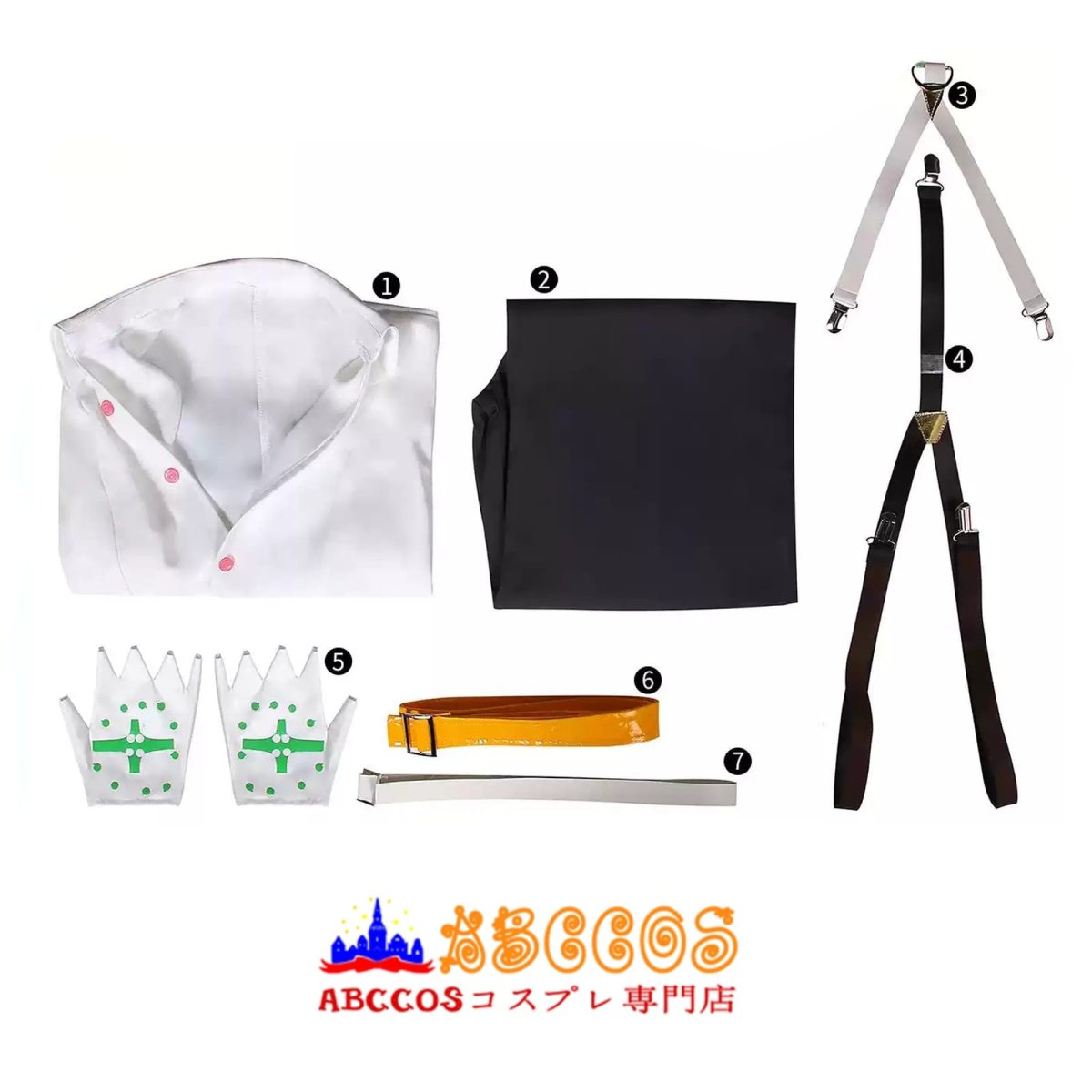 画像6: GUILTY GEAR -STRIVE-(ギルティギアストライヴ、GGST) ジオヴァーナ コスプレ衣装 abccos製 「受注生産」 (6)