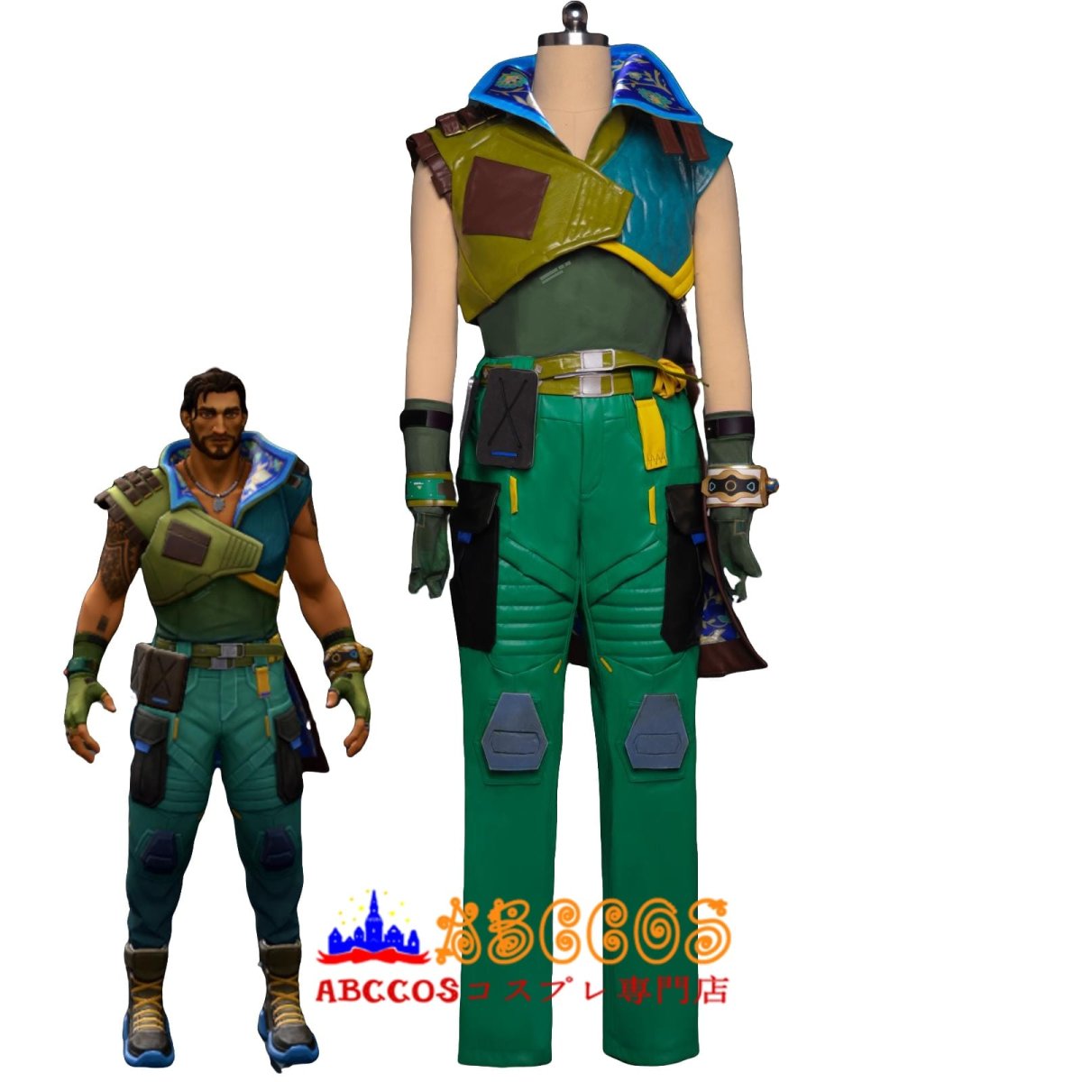 画像4: VALORANT (ヴァロラント)ハーバー  Harbor コスプレ衣装 abccos製 「受注生産」 (4)