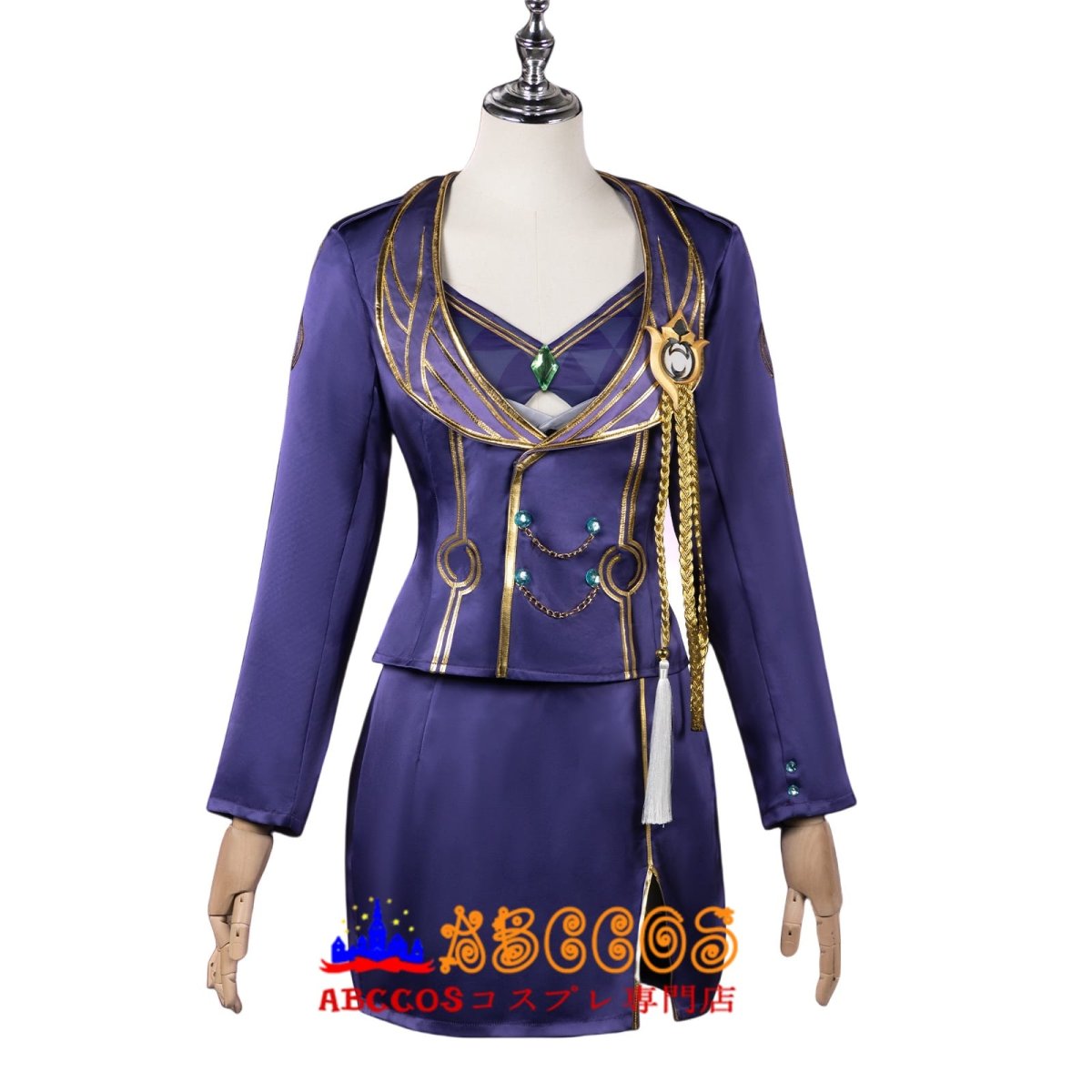 画像4: Honkai: Star Rail 崩壊：スターレイル 十の石心/じゅうのせきしん ジェイド コスプレ衣装 abccos製 「受注生産」 (4)