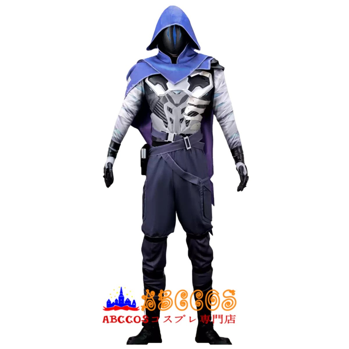 画像1: VALORANT ヴァロラント Omen オーメン 風 コスチューム コスプレ衣装 abccos製 「受注生産」 (1)