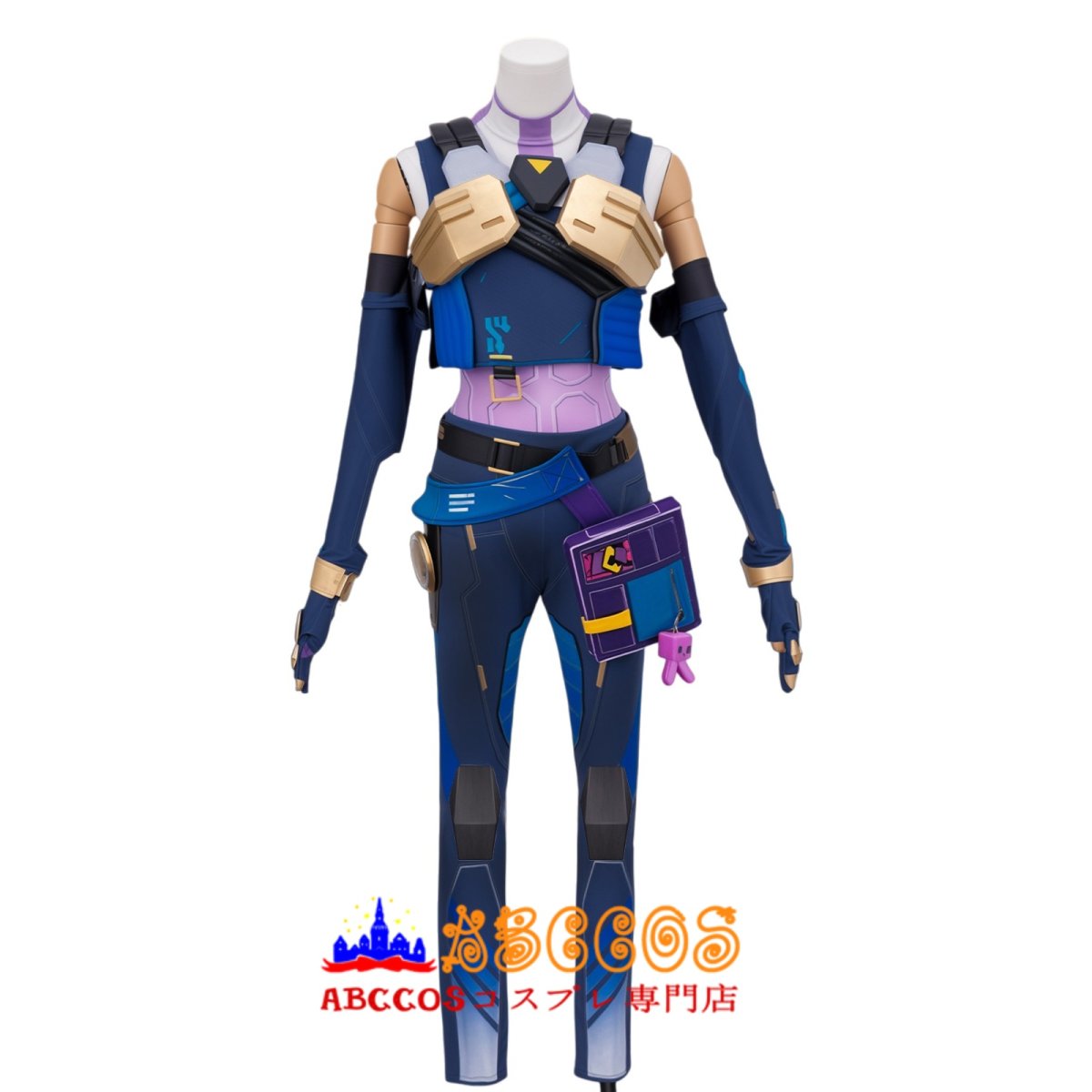 画像1: ヴァロラント VALORANT ネオン NEON コスプレ衣装 abccos製 「受注生産」 (1)