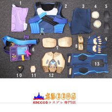 画像13: ヴァロラント VALORANT ネオン NEON コスプレ衣装 abccos製 「受注生産」 (13)