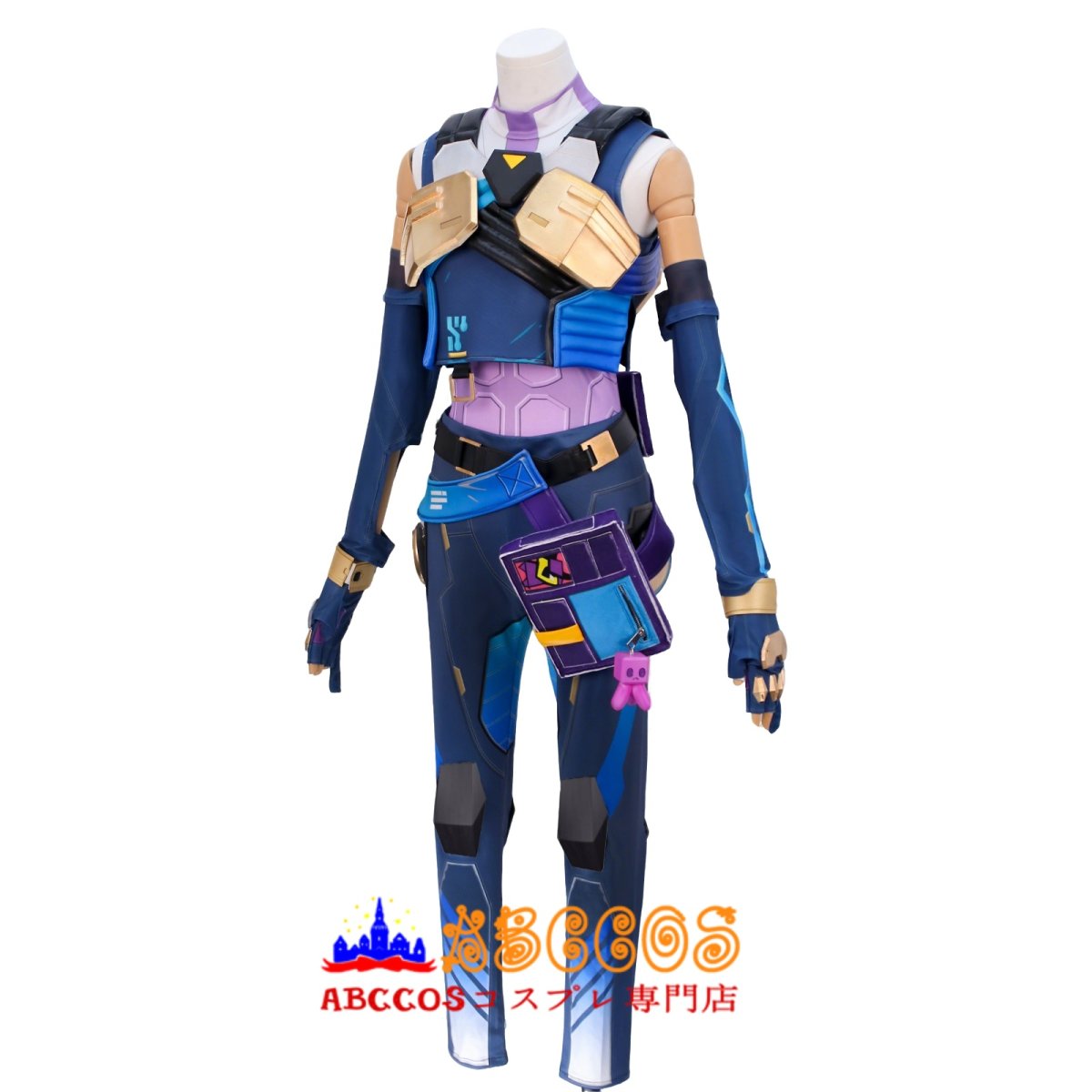 画像2: ヴァロラント VALORANT ネオン NEON コスプレ衣装 abccos製 「受注生産」 (2)