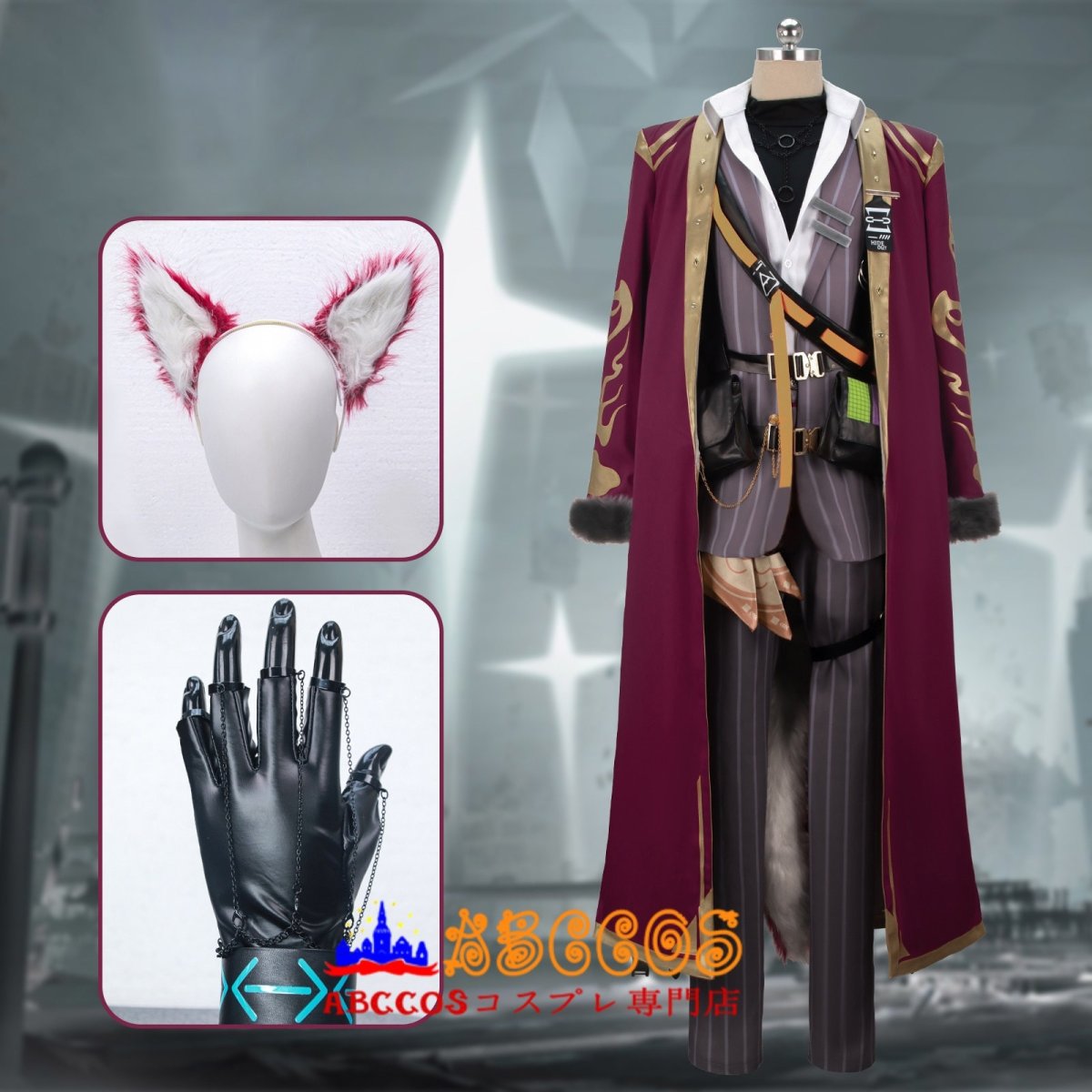 画像2: Arknights アークナイツ ドミトリ・チェルタルド・ベローネ ディミトリ Bellone コスプレ衣装 abccos製 「受注生産」 (2)