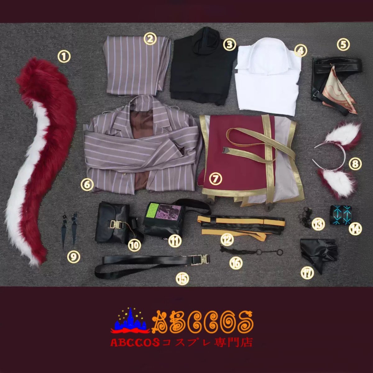 画像24: Arknights アークナイツ ドミトリ・チェルタルド・ベローネ ディミトリ Bellone コスプレ衣装 abccos製 「受注生産」 (24)