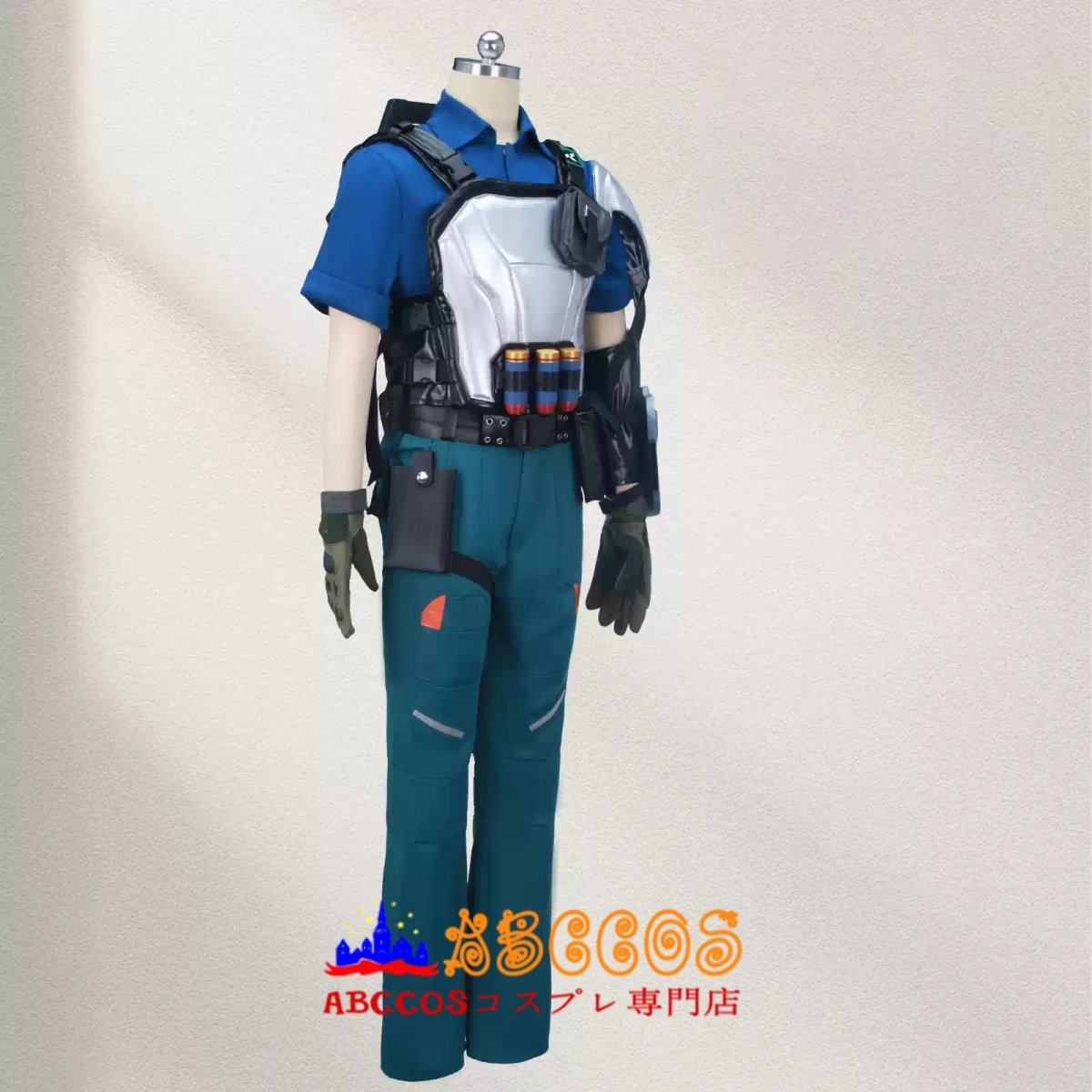 画像3: ヴァロラント VALORANT ブリムストーン (Brimstone) コスプレ衣装 abccos製 「受注生産」 (3)
