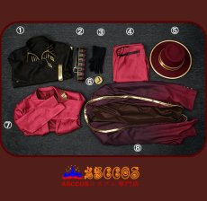 画像22: Limbus Company（リンバス・カンパニー）レイ・ヘン 雷横 Lei Heng 「插翅虎」「天退星」コスプレ衣装 abccos製 「受注生産」 (22)