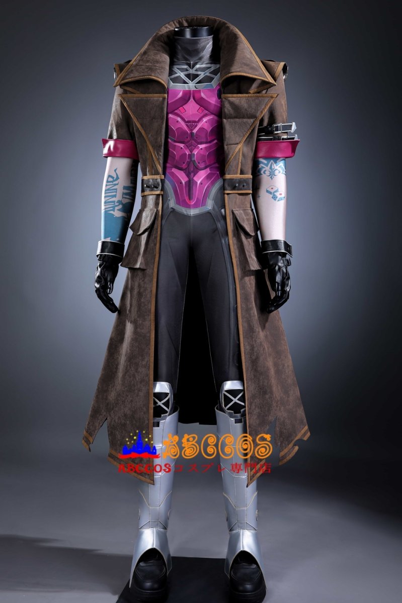 画像3: Marvel Rivals マーベル・ライバルズ Gambit ガンビット コスプレ衣装 abccos製 「受注生産」 (3)