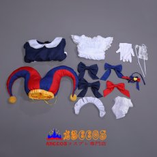 画像10: ザ・アメイジング・デジタル・サーカス The Amazing Digital Circus Pomni（ポムニ）メイド服 コスプレ衣装 abccos製 「受注生産」 (10)