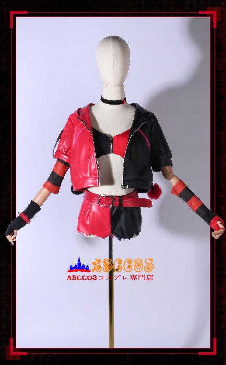 画像2: 異世界スーサイド・スクワッド ハーレイ クイン Harley Quinn コスプレ衣装 abccos製 「受注生産」 (2)