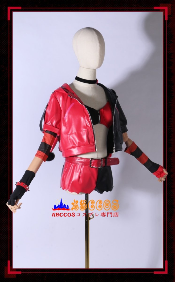画像4: 異世界スーサイド・スクワッド ハーレイ クイン Harley Quinn コスプレ衣装 abccos製 「受注生産」 (4)