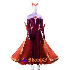画像1: マーベルコミックス スカーレット・ウィッチ（Scarlet Witch）コスプレ衣装 abccos製 「受注生産」 (1)