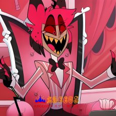 画像1: ハズビン・ホテル シーズン２（Hazbin Hotel 2）アラスター（Alastor）コスプレ衣装 abccos製 「受注生産」 (1)