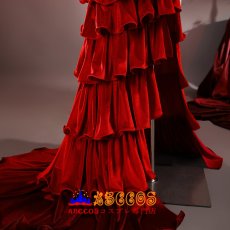 画像5: ファイナルファンタジー VII Final Fantasy VII エアリス ゲインズブール Aerith 赤いフォーマルドレス コスプレ衣装 abccos製 「受注生産」 (5)