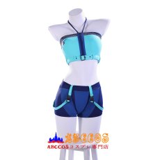 画像1: KPOPガールズ! デーモン・ハンターズ（KPop Demon Hunters） Zoey 同人水着 伸縮性あり 水着用可 コスプレ衣装 abccos製 「受注生産」 (1)