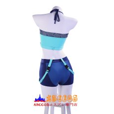 画像2: KPOPガールズ! デーモン・ハンターズ（KPop Demon Hunters） Zoey 同人水着 伸縮性あり 水着用可 コスプレ衣装 abccos製 「受注生産」 (2)