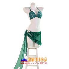 画像1: ジョジョの奇妙な冒険 くうじょう ジョリーン Jolyne Cujoh 同人水着 伸縮性あり 水着用可 コスプレ衣装 abccos製 「受注生産」 (1)