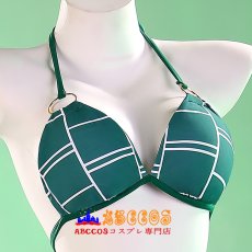 画像3: ジョジョの奇妙な冒険 くうじょう ジョリーン Jolyne Cujoh 同人水着 伸縮性あり 水着用可 コスプレ衣装 abccos製 「受注生産」 (3)